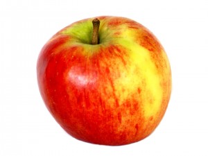 La pomme n'est pas un aliment bon pour les dents !