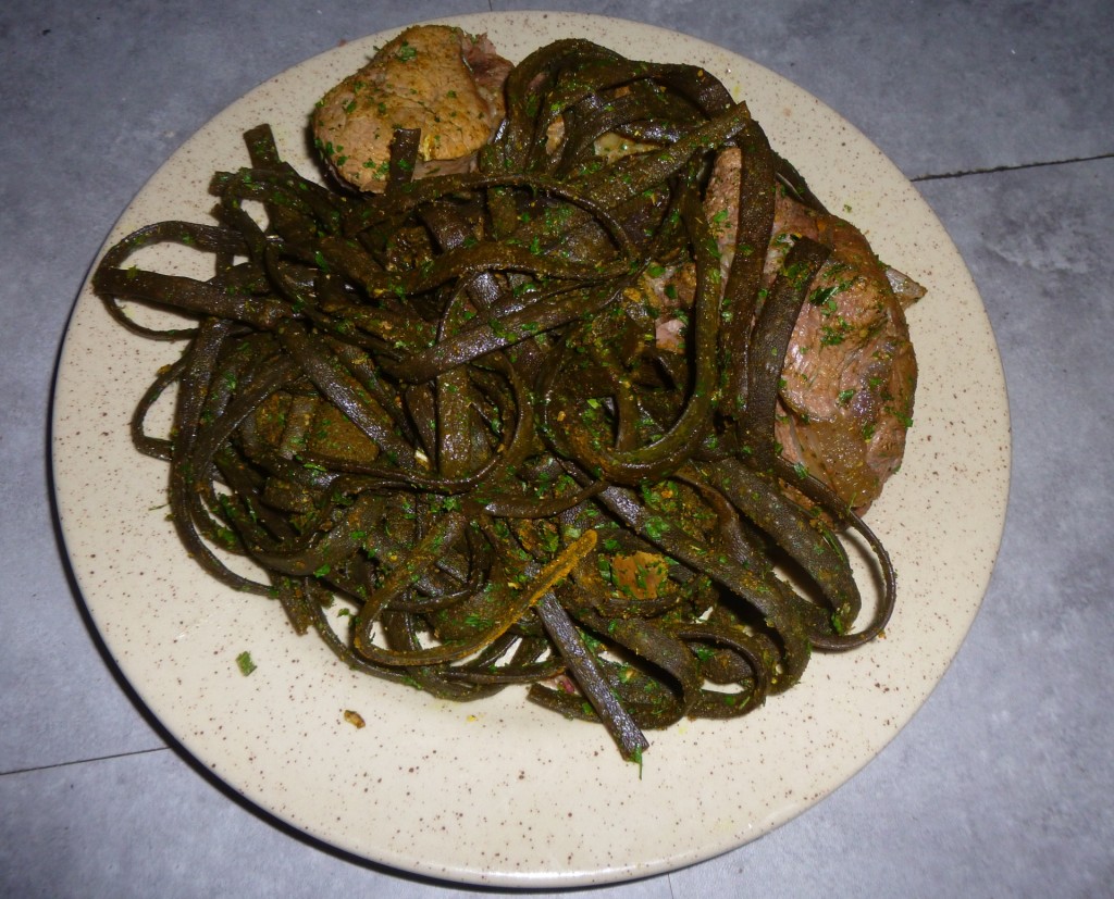 Algues avec agneau